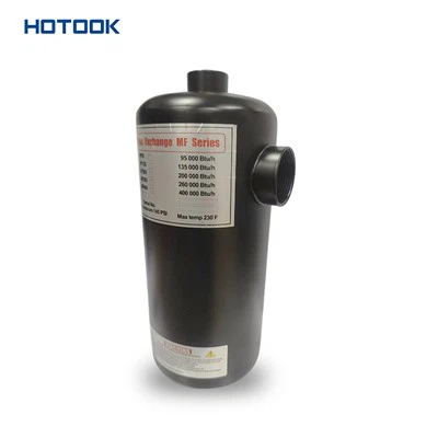 Poolwasser-Wärmetauscher aus Edelstahl